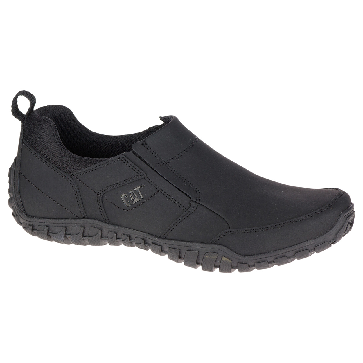 Caterpillar Opine - Mens Slip On Shoes - Black - NZ (865AQWPMV)